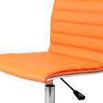 Chaise de bureau Marilyn Imitation cuir - Orange