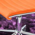 Chaise de bureau Marilyn Imitation cuir - Orange