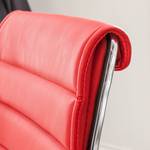 Chaise de bureau Marilyn Imitation cuir - Rouge