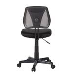 Chaise de bureau pivotante Seda Mesh - Noir