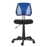 Chaise de bureau pivotante Seda Mesh - Noir / Bleu