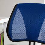 Chaise de bureau pivotante Seda Mesh - Noir / Bleu