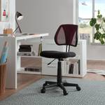 Chaise de bureau pivotante Seda Mesh - Noir / Rouge