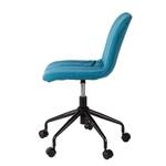 Chaise de bureau Vetla Tissu / Matériau synthétique - Bleu