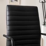 Chaise de bureau Waledas I Imitation cuir / Métal - Noir