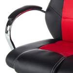 Gaming Chair Yanis Kunstleder / Mesh - Schwarz / Rot - Schwarz / Rot