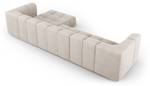 modulares Ecksofa SERENA 5 Sitzplätze Beige