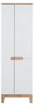 Armoire haute BALI HC60 3D Blanc - Bois manufacturé - Matière plastique - 60 x 187 x 33 cm