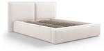 Bett mit Box und Kopfteil JODIE Beige