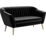 Sofa Kaia (2-Sitzer) Schwarz