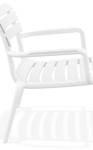 Fauteuil AROMA Blanc