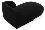 Chaiselongue MILEY Schwarz