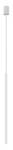 Lampe à suspension CULT Blanc - Métal - 2 x 75 x 2 cm