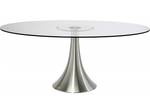 Tisch Grande Possibilita 180x120 Silber - Glas - 180 x 75 x 120 cm