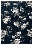 Teppich Gnab 60642734 Blumen Rosen Blau - Kunststoff - Textil - 140 x 1 x 200 cm