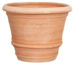 Blumenvase GARDENIA 2er-Set Rot - Keramik - Stein - 40 x 30 x 40 cm