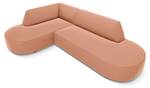 Ecksofa RUBY 4 Sitzplätze Pink