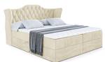 Boxspringbett VILA Ecru - Breite: 180 cm - H3