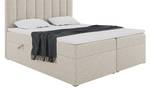 Boxspringbett Erling Beige - Breite: 160 cm - H3