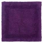 Badematte aus 100% Baumwolle Violett - 50 x 50 cm