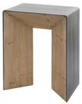 Konsolentisch L76 Braun - Holzart/Dekor - Holz teilmassiv - 60 x 80 x 40 cm