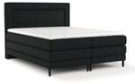 Boxspringbett Madame Schwarz - Breite: 140 cm