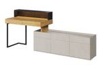 Schreibtischkombination TEEN FLEX Braun - Holzwerkstoff - 260 x 95 x 61 cm
