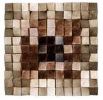 Holzbild Lustrous Pixel 76 x 76 x 8 cm