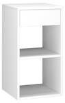 Nachtschrank Dany Weiß Weiß - Holzwerkstoff - 35 x 65 x 35 cm