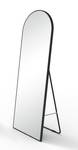 Ganzkörperspiegel Ankleidespiegel QS06X Schwarz - Glas - 54 x 163 x 4 cm