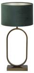 Lampe de table Jamiri/Velours Noir - Bronze - Vert foncé - Rose foncé