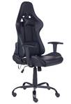 Siège de gaming GLEAM Noir - Cuir synthétique - 63 x 132 x 63 cm