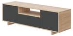 Fernsehschrank Visalia Braun - Holzwerkstoff - 150 x 46 x 41 cm