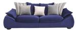 Sofa NEBIDA Blau - Textil - 102 x 67 x 240 cm