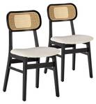 Pack de 2 chaises Boira Noir