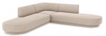 Ecksofa MILEY 5 Sitzplätze Beige