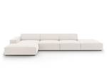 Ecksofa JODIE 5 Sitzplätze Beige