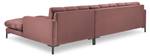 Ecksofa MAMAIA 5 Sitzplätze Pink