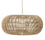 Lampe suspendue d'extérieur Zuri Beige - Rotin - 51 x 25 x 51 cm