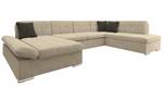 Ecksofa Bergen Beige - Ecke davorstehend links