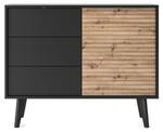 Sideboard WILLOW SB104 1D3D Beige - Holzwerkstoff - Kunststoff - 104 x 83 x 39 cm