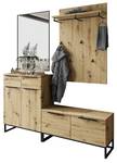 TOP IV Garderobe Braun - Holzwerkstoff - 158 x 115 x 40 cm