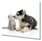 Schneidebrett Hund und Katze Tiefe: 60 cm