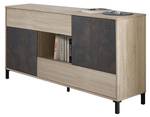 Anrichte Oxys Beige - Holzwerkstoff - 41 x 80 x 151 cm