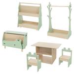 Kindermöbel Set multifunktional Beige - Holzwerkstoff - 71 x 110 x 80 cm