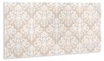 Selbstklebendes Wandpaneel Ornament Beige - Kunststoff - 100 x 50 x 50 cm