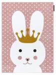 Kinderteppich Petit Bunny Hase Rosa 140 x 190 cm