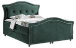 Boxspringbett Bedran Lux Blau - Breite: 190 cm