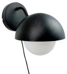 Wandlampe Rose Schwarz