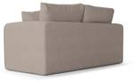 ausklappbares Sofa LIDO 2 Sitzplätze Beige